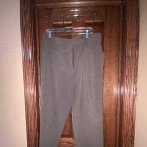 Mocha Brown Women’s Dress Pants Worthington Stretch Size 18W [LIKE NEW]